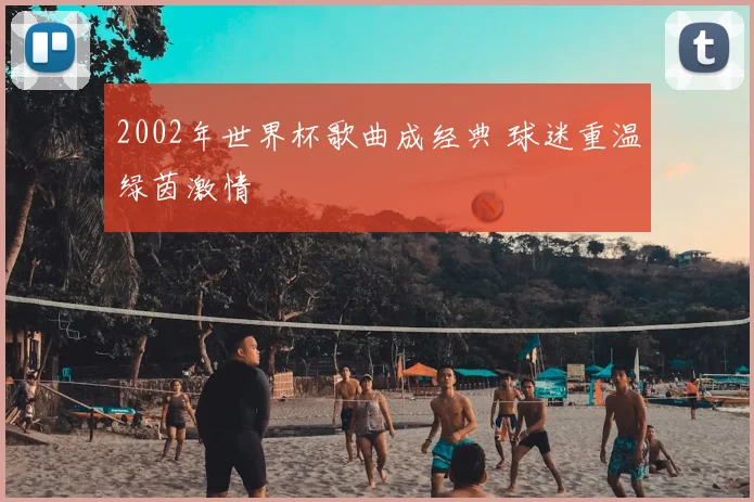2002年世界杯歌曲成经典 球迷重温绿茵激情
